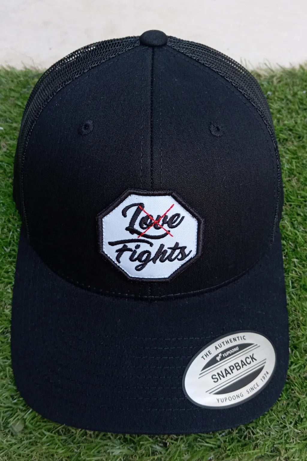 Love Fights Embroidered Cap (3 colors)