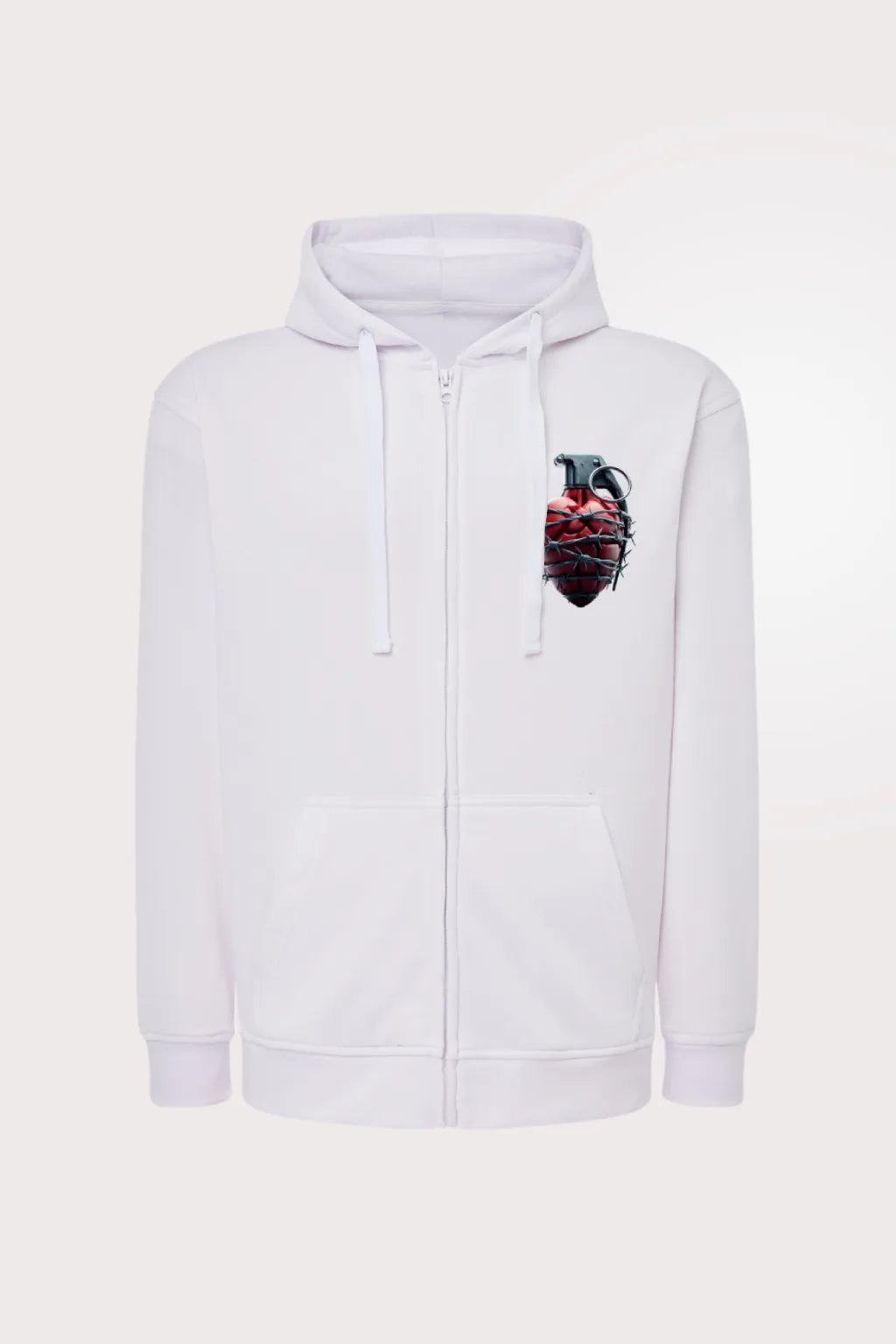 ONE MORE ROUND Zip-Up Sweatshirt – Exclusive MMA SPAIN Design