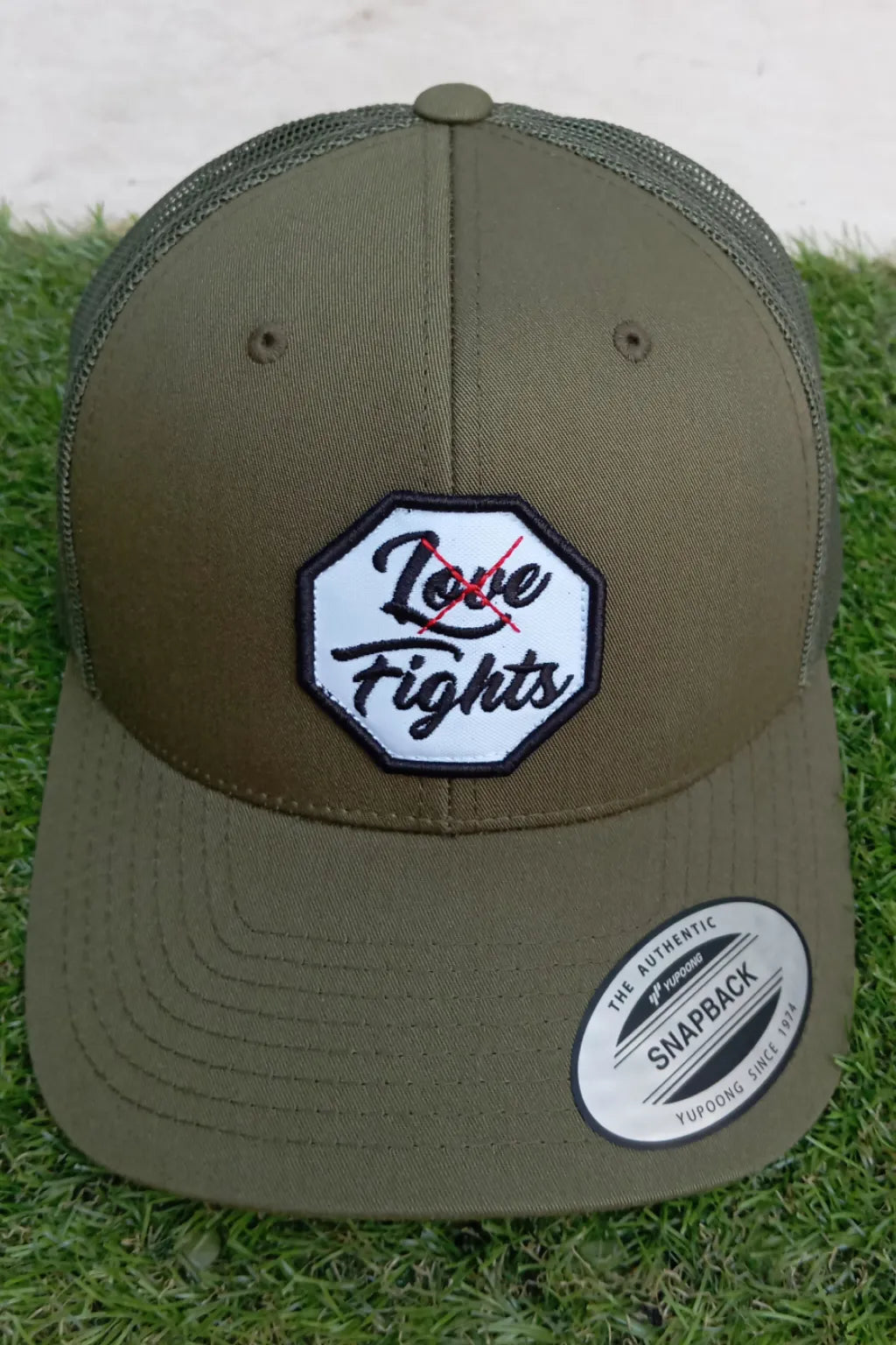 Love Fights Embroidered Cap (3 colors)